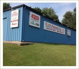 Blue Metal Working Place — AC Repair in Independence, MO