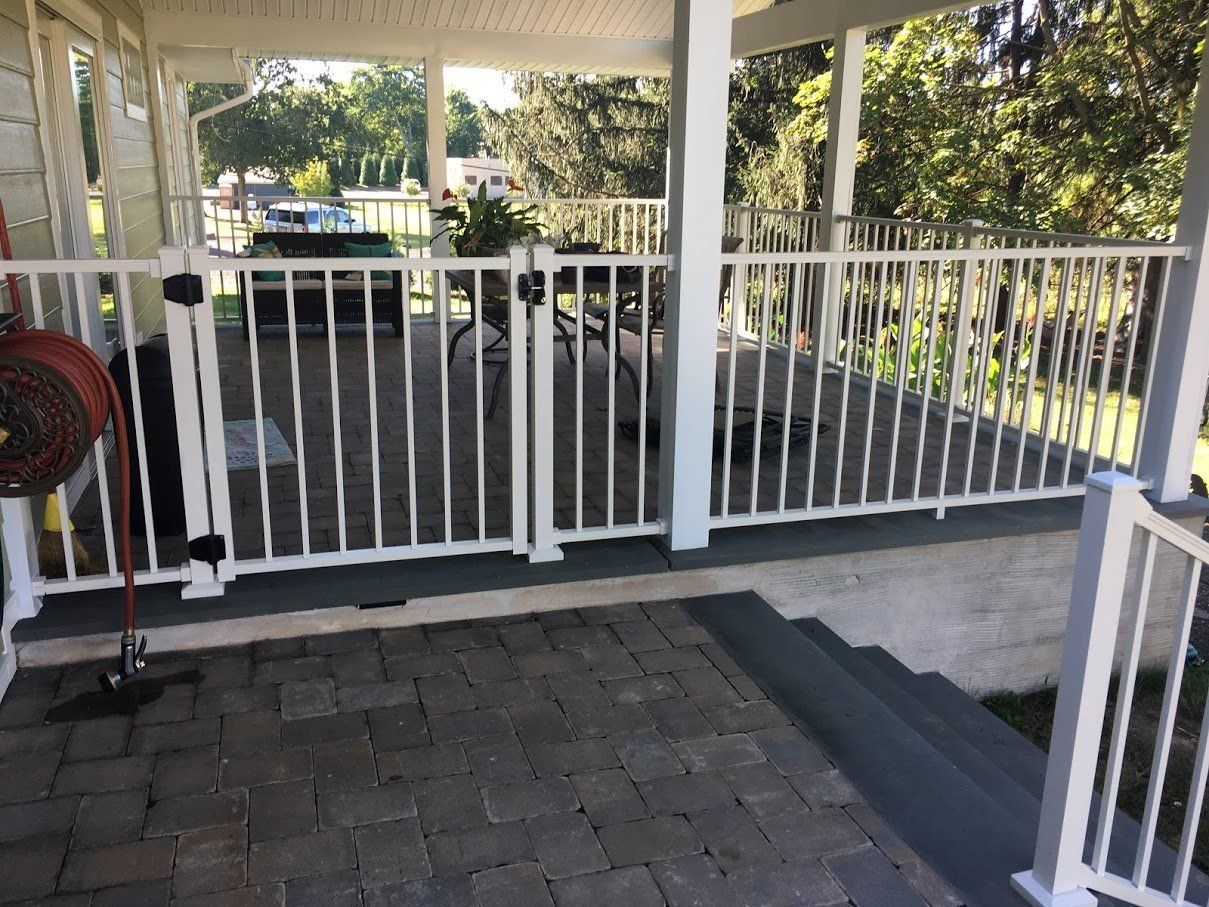 Patio With Concrete Flooring