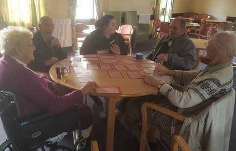 Memory engaging sessions for the elderly