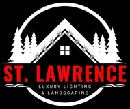 A red and white logo of a house on a white background.