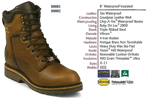 cabelas chippewa boots