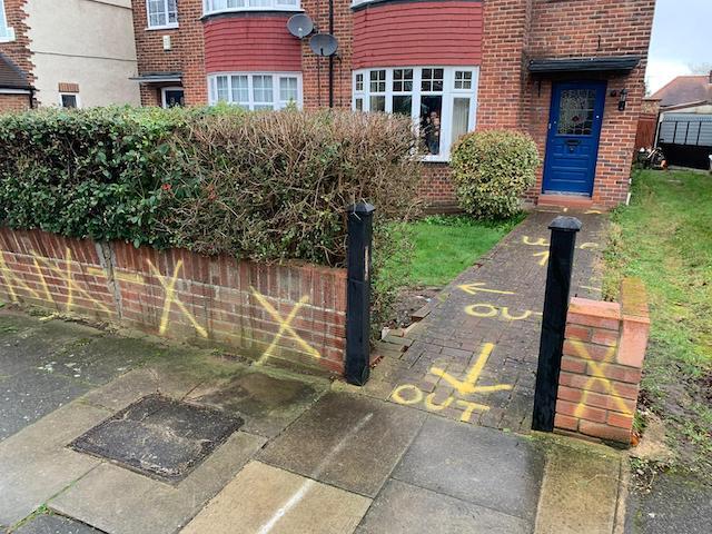 Front garden to be turned into a new driveway by West London Paving Ealing