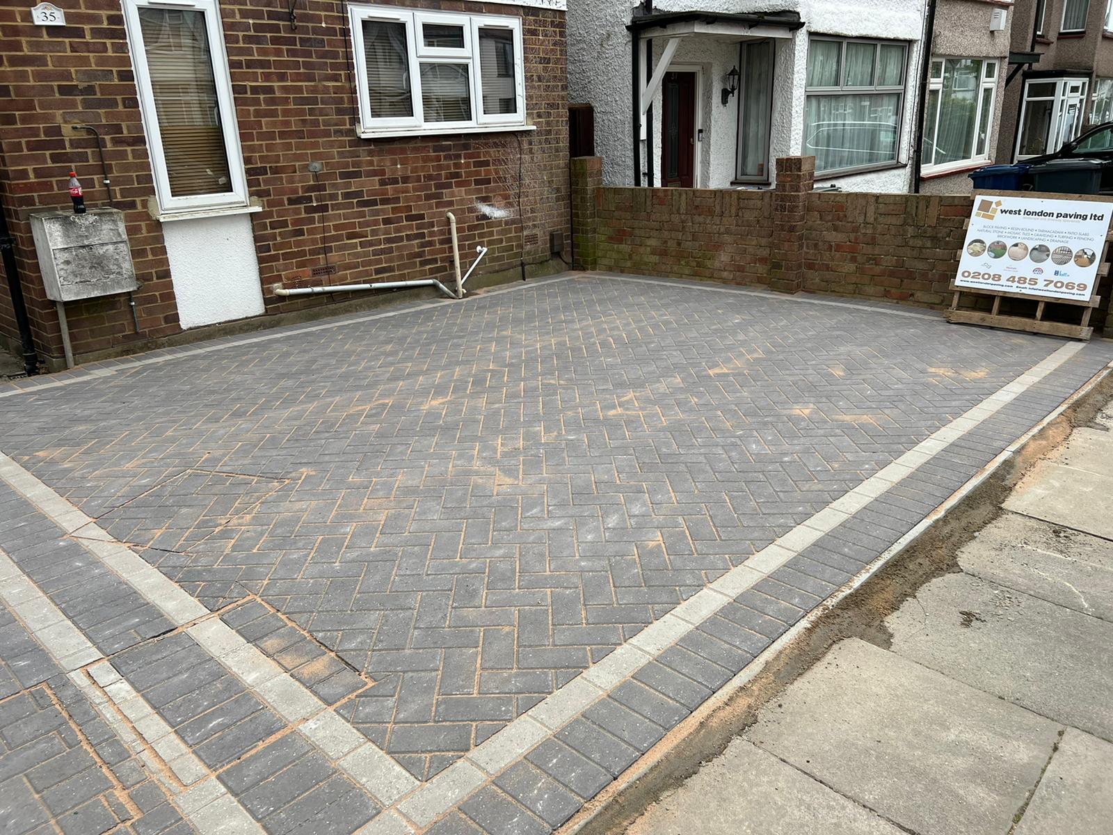 Block paving Driveway Ealing by West London Paving