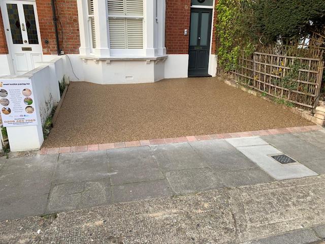 New resin bound driveway by West London Paving Ealing