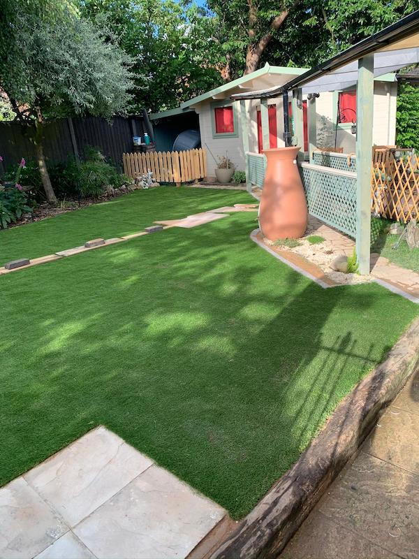 Landscaping work by West London Paving
