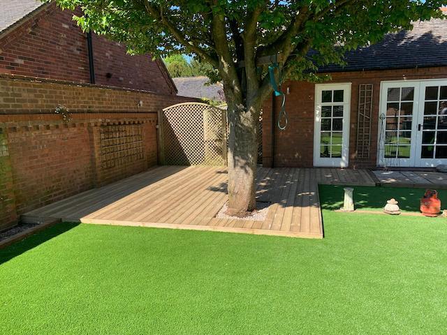 Landscape work by West London Paving