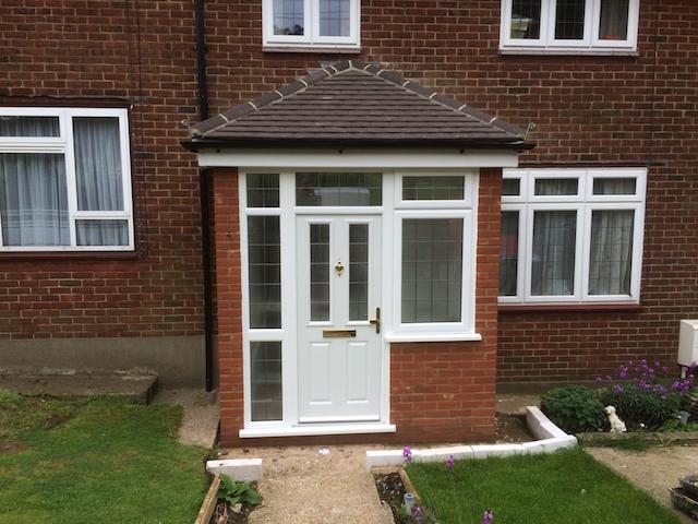 New porch by West London Paving