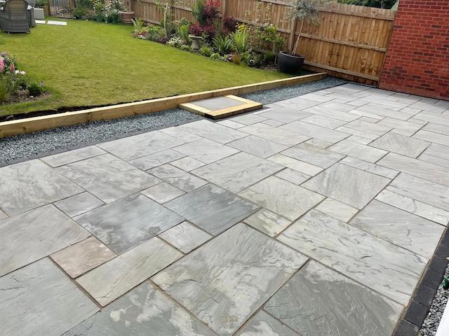 Patios by West London Paving in natural stone