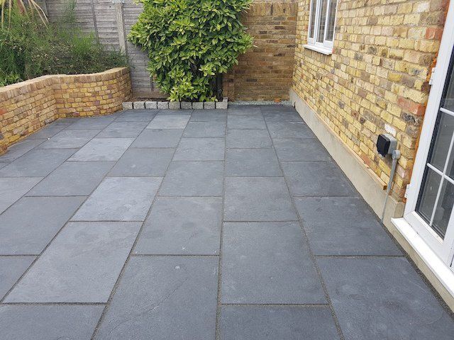 Patios by West London Paving in natural stone