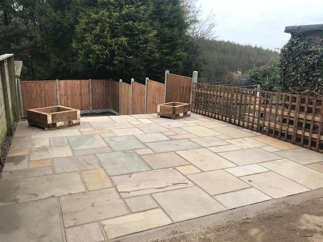 Patios by West London Paving in natural stone
