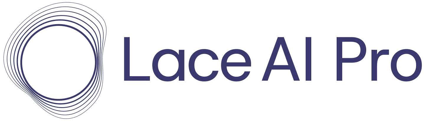 Logo with a circular design and the words