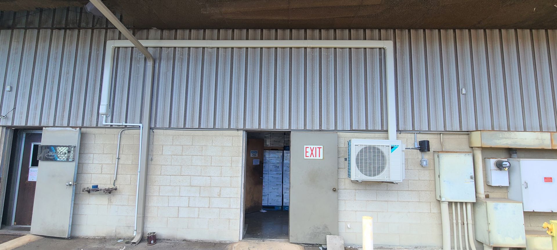 ac installed in business premises