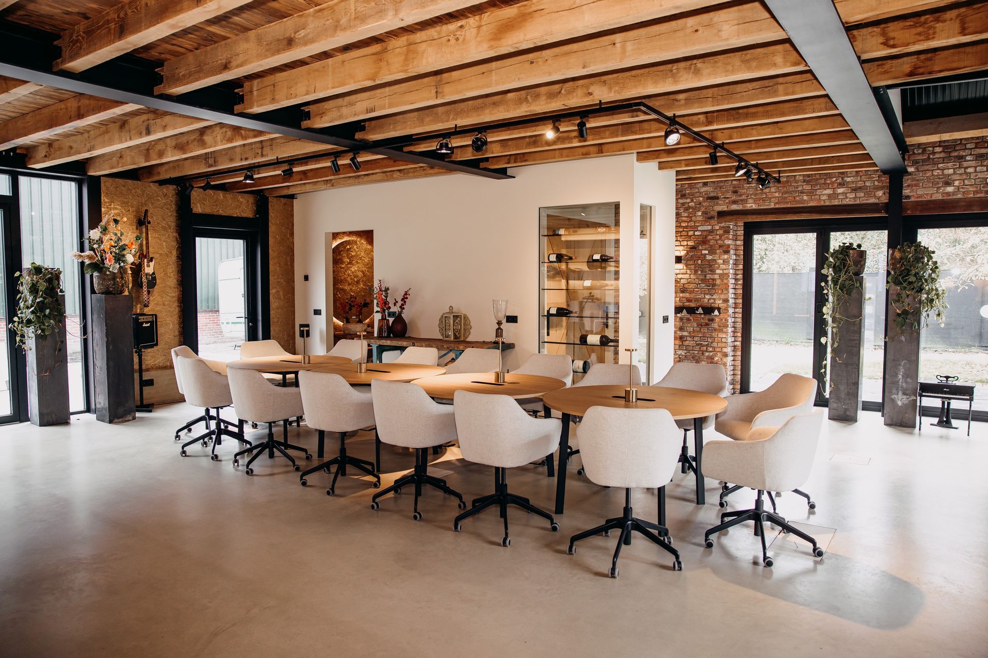 Flexibele vergader opstellingen Aan de Vaart Dongen