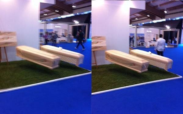 casse funebri in legno chiaro