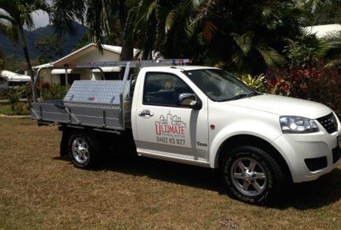 Business Truck — Ultimate Plumbing & Gas in Redlynch, QLD