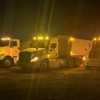 Trucking of supplies for wind, solar, gas, oil, projects