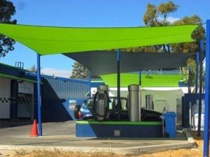 Car Parking Shade Sails — Perth, WA — Domain Force Shade Sails