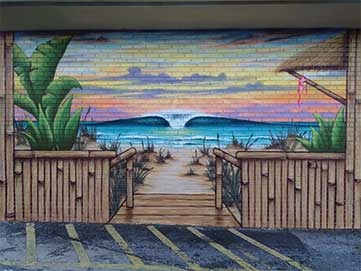 Wall Mural— Scooter Rental in Bradenton, FL
