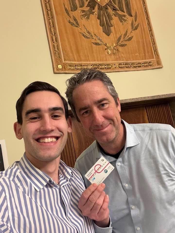 Mattis Dietrich und Oliver Seeck
(SPD-Ratsmitglieder)