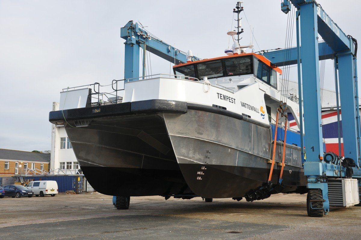 Wind Farm Support Vessels | Aluminium Marine Consultants