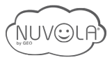 Il logo di nuvola di geo è una nuvola con una faccina sorridente.