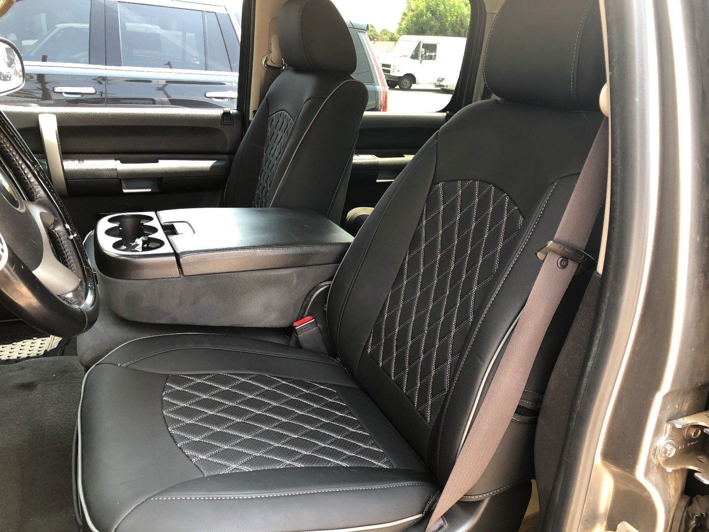 Black Color PVC Seat Covers — Northridge, CA — Alan Graham Motoring Accessories