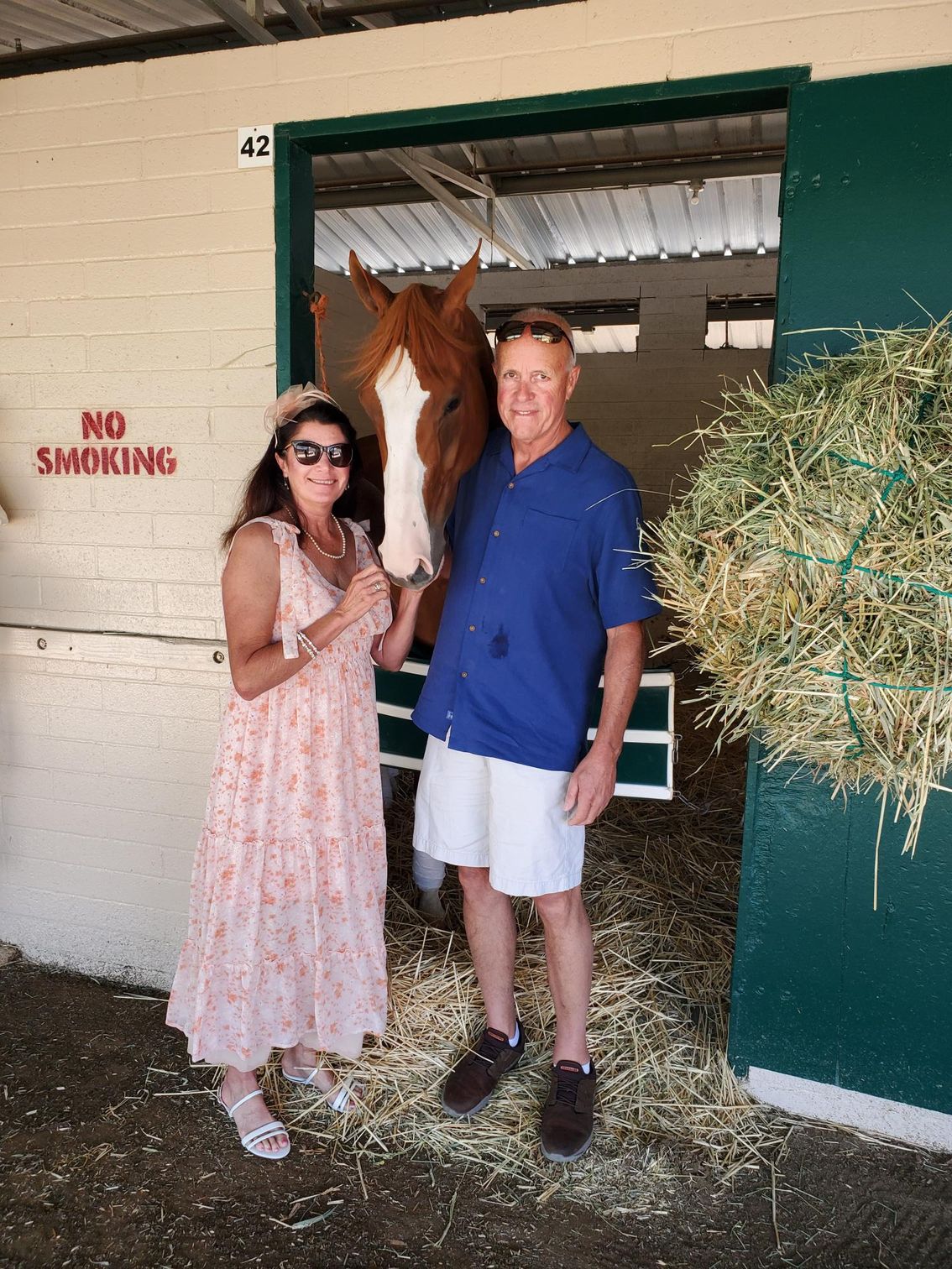A girl and a Boy in a farm