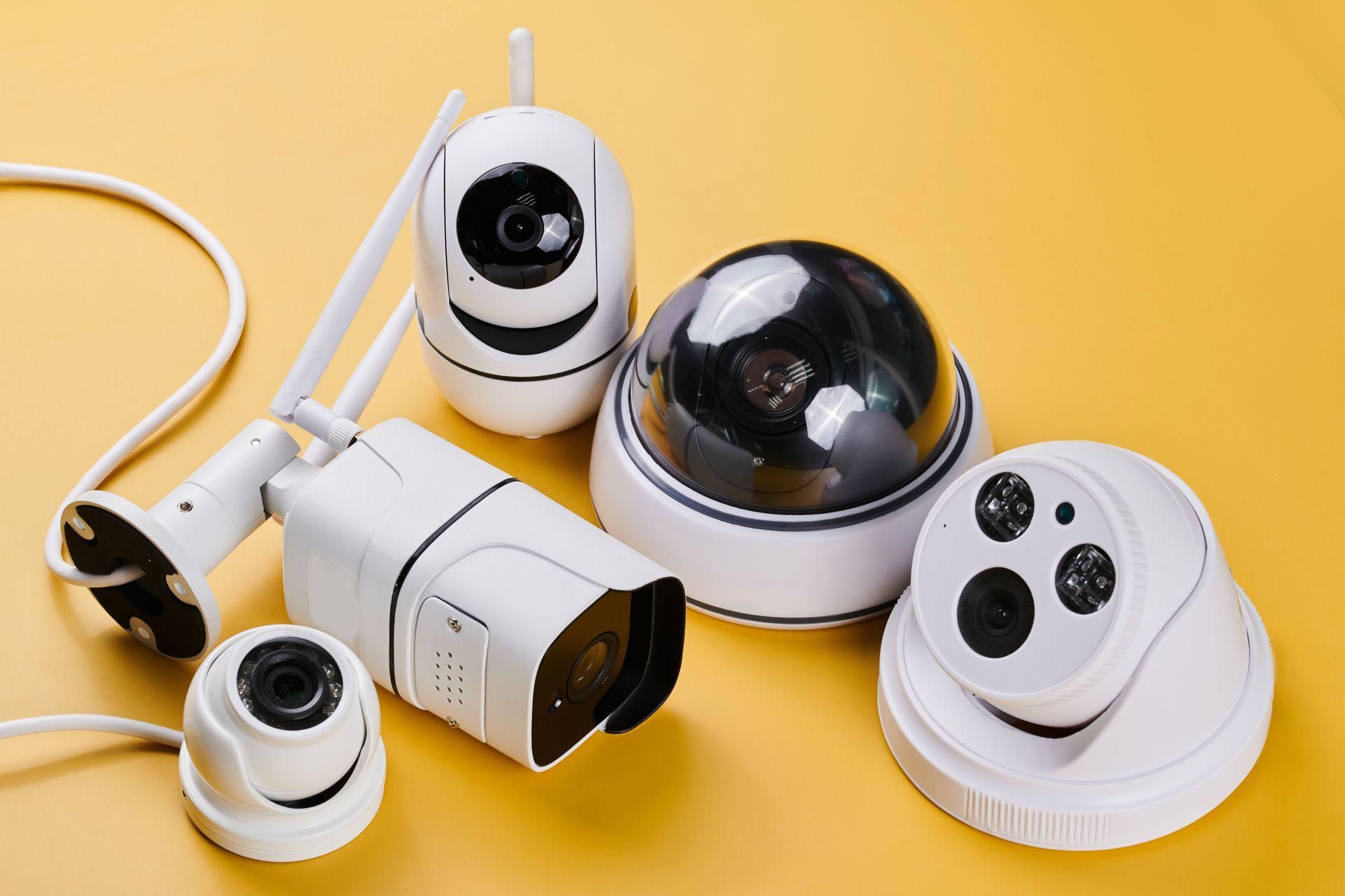 Different Security Cameras