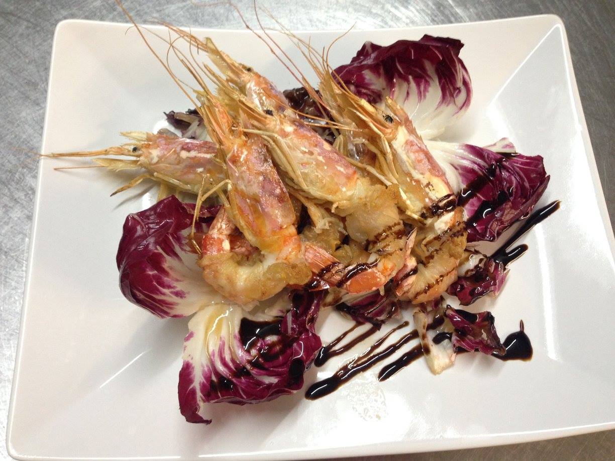 piatto a base di pesce
