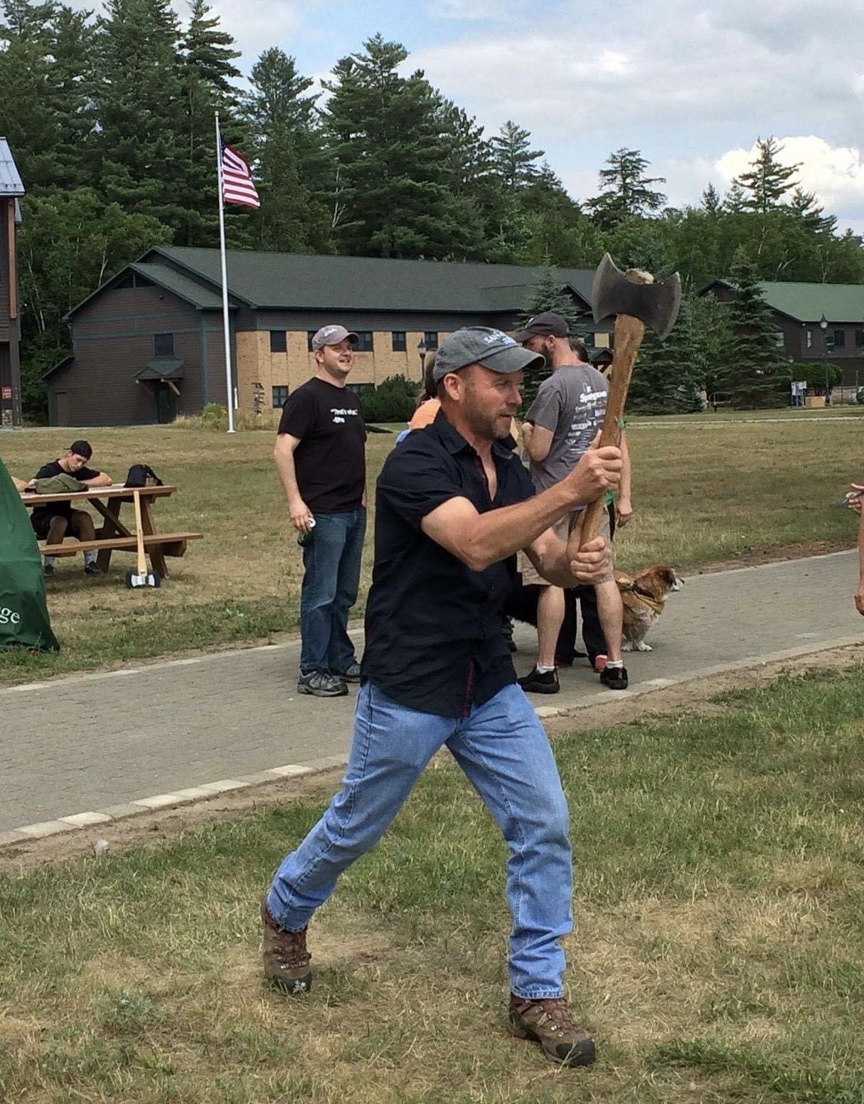Man Holding Axe | Brooklyn, CT | Page's Tree Service LLC