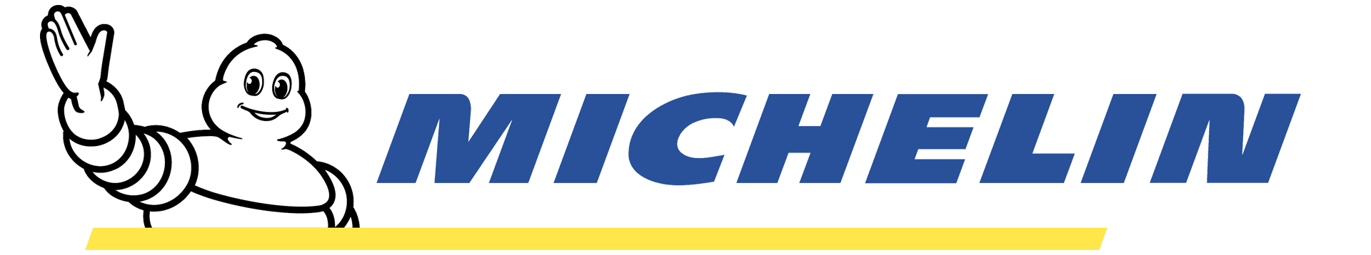 A michelin logo with a ghost on it