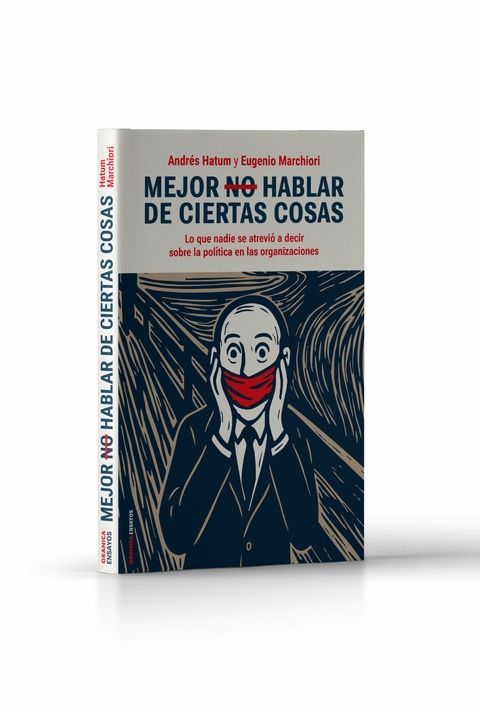 A book titled mejor no hablar de ciertas cosas