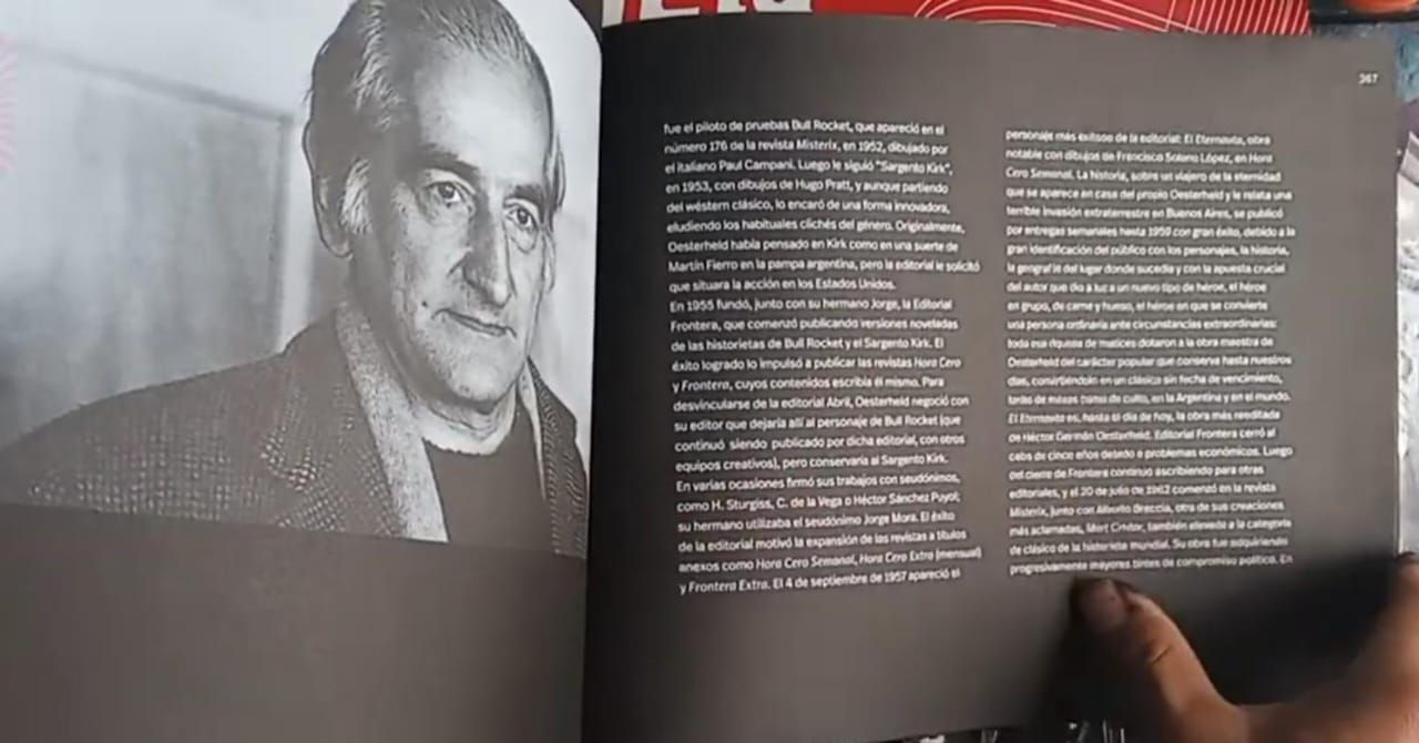 Un libro llamado El Eternauta de Héctor Germán Desterheld