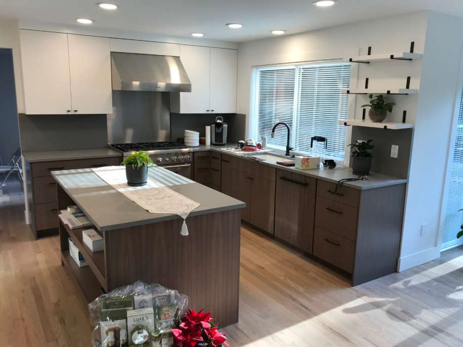 Modern Kitchen Interior — Bellevue, WA — H&S Services LLC