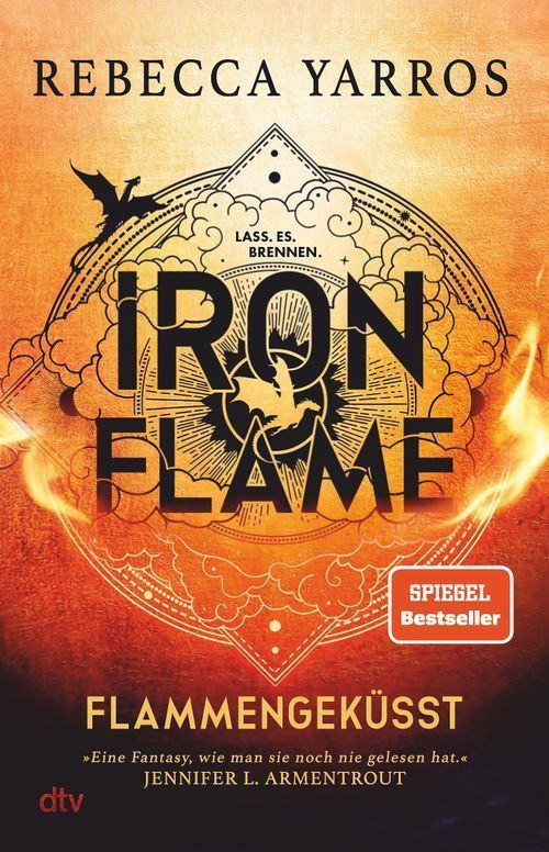 Ein Buch mit dem Titel Iron Flame von Rebecca Yarros