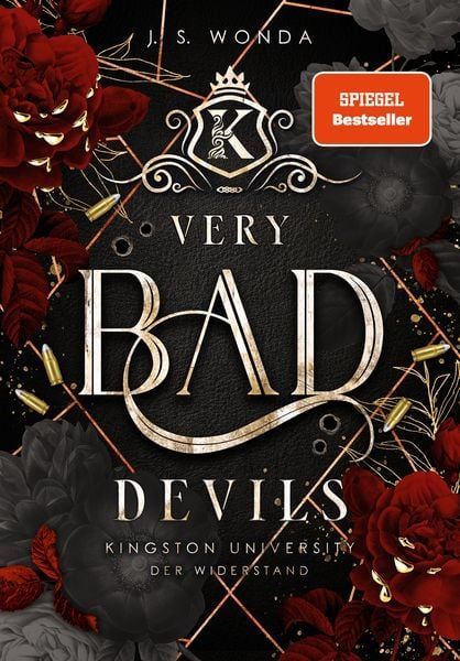Ein Buchcover für Very Bad Devils von J.S. Wonda