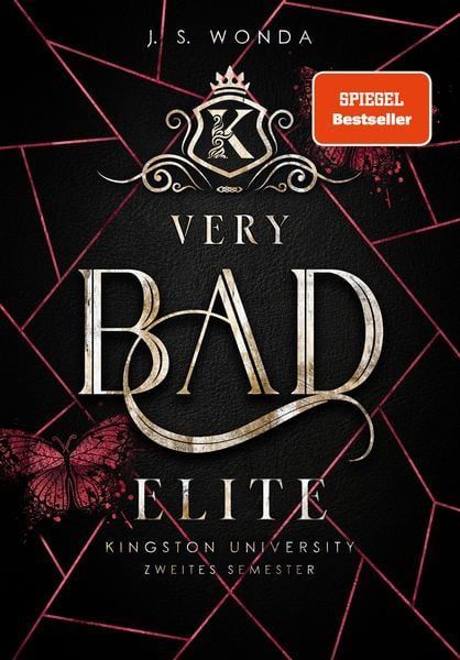 Ein Buch mit dem Titel „Very Bad Elite“ von J.S. Wonda
