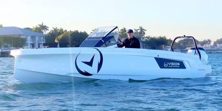 Electric Boat - V30 Vision Marine Pontoon