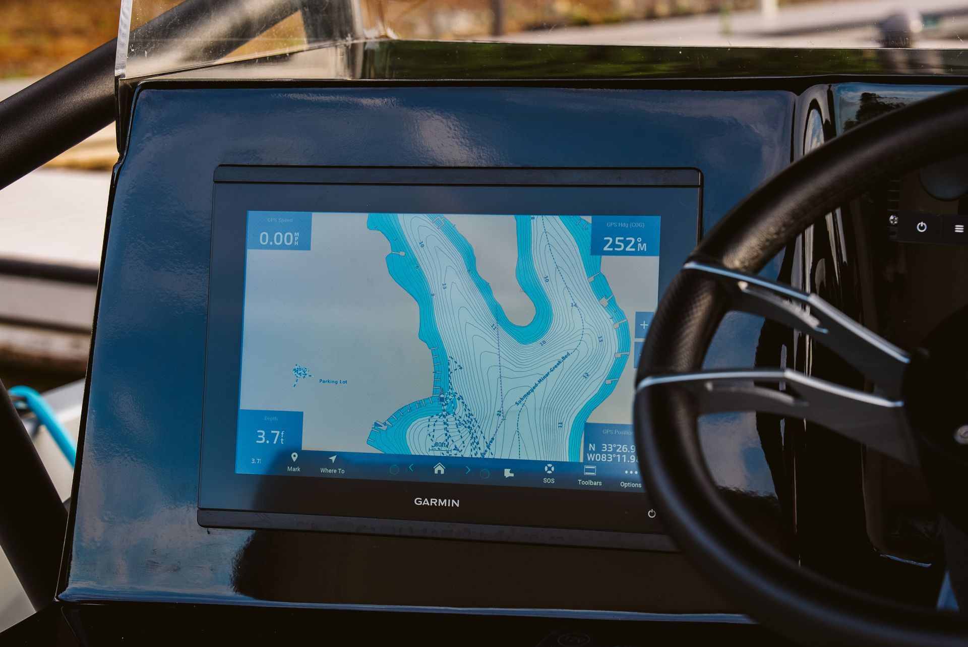 model2050 nav screen chart plotter