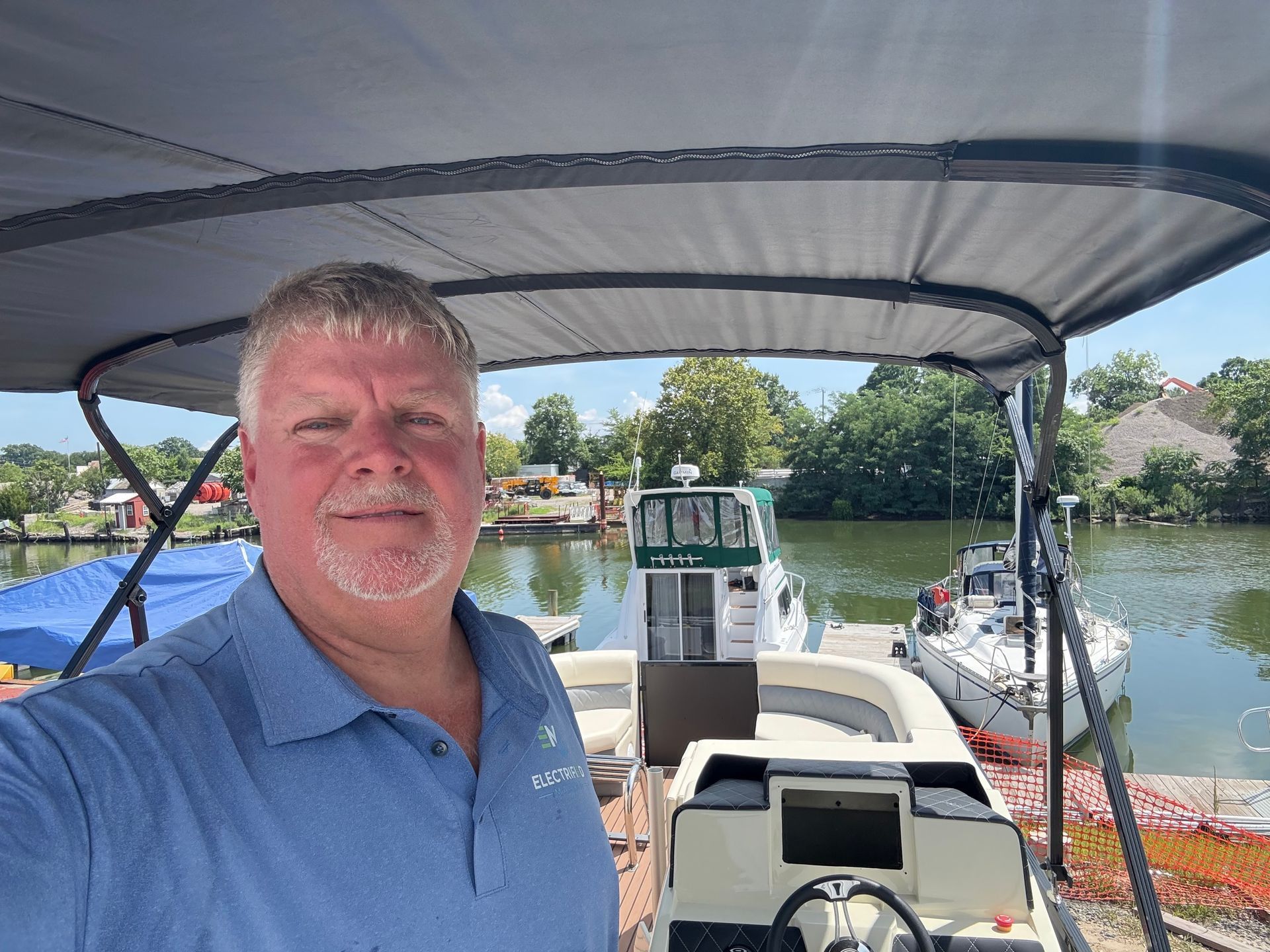 Rick Blake Electrified Marina service team member