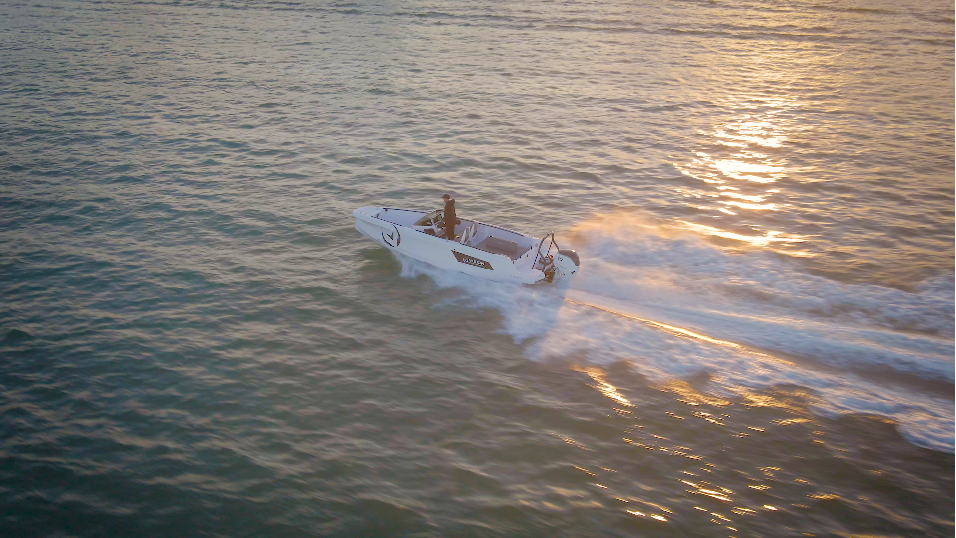 Ingenity; boat with riders in the bow 