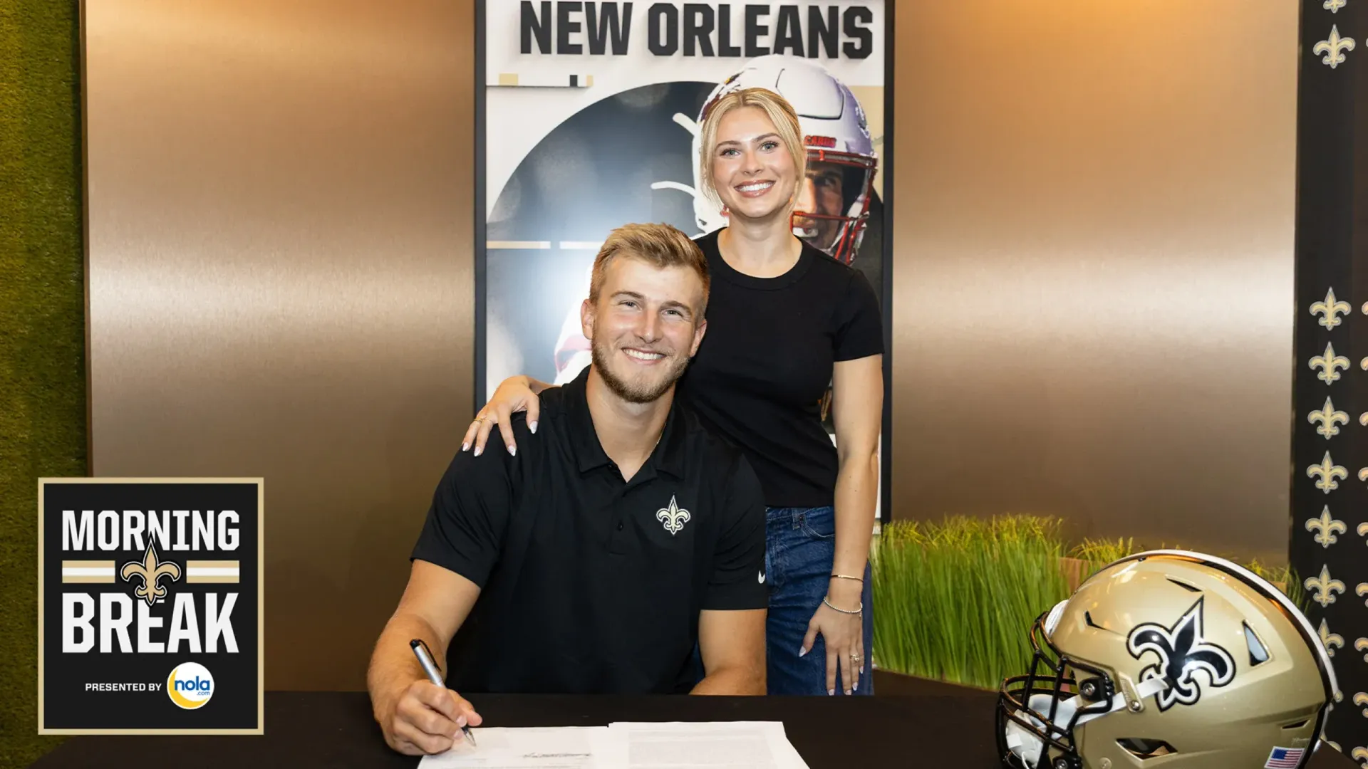 Saints sign rookie QB Tyler Shough to four-year deal. 