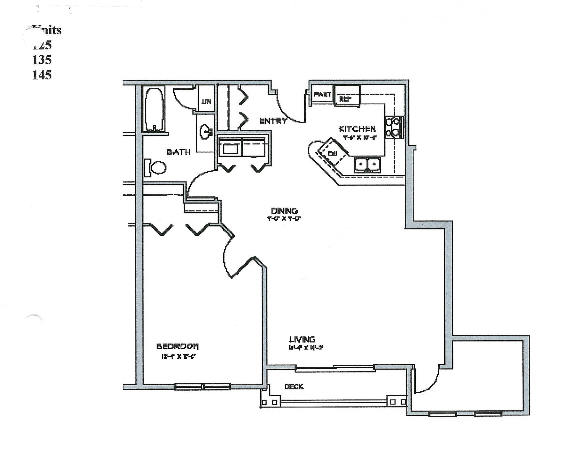 A black and white floor plan of a house.