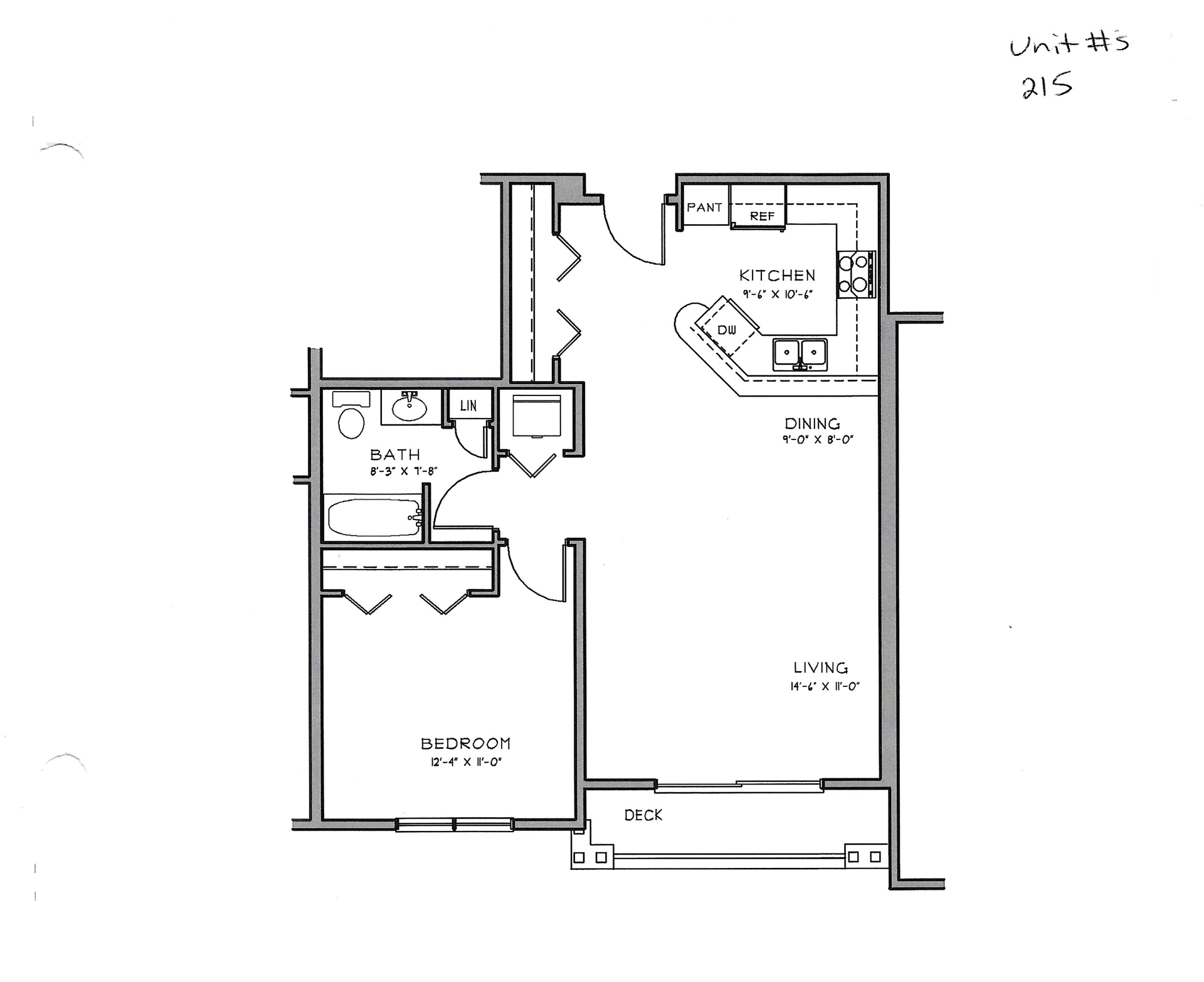 A black and white floor plan of a house.