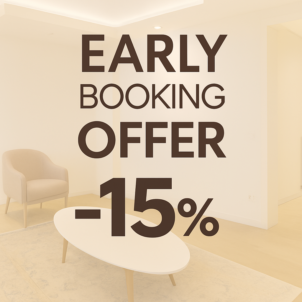 Early Booking Offer - 15%Off
