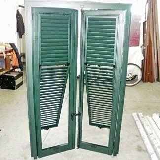 persiane in PVC per balcone