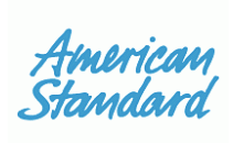 American Standard logo in blue script.