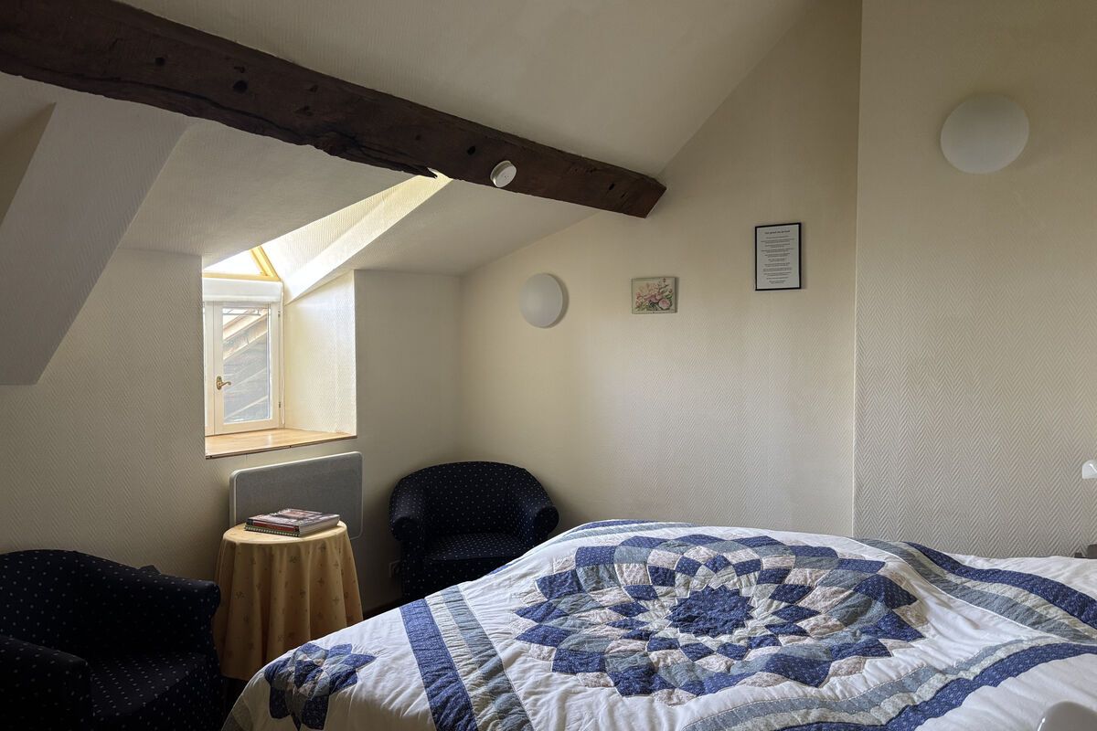 Slaapkamer woonboerderij