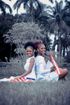 Two smiling women