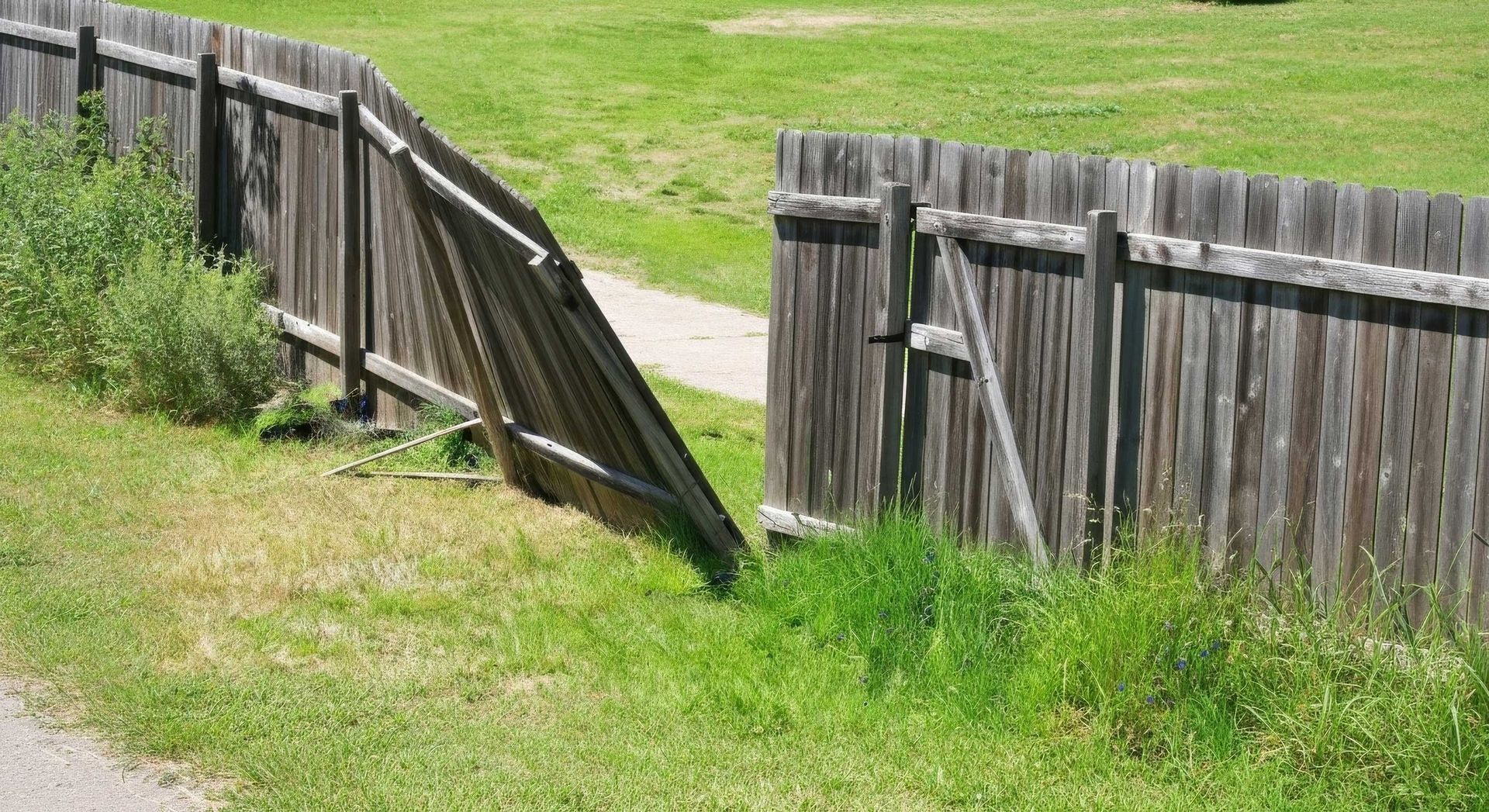 Repairing Broken Timber Fence Panels in Ipswich